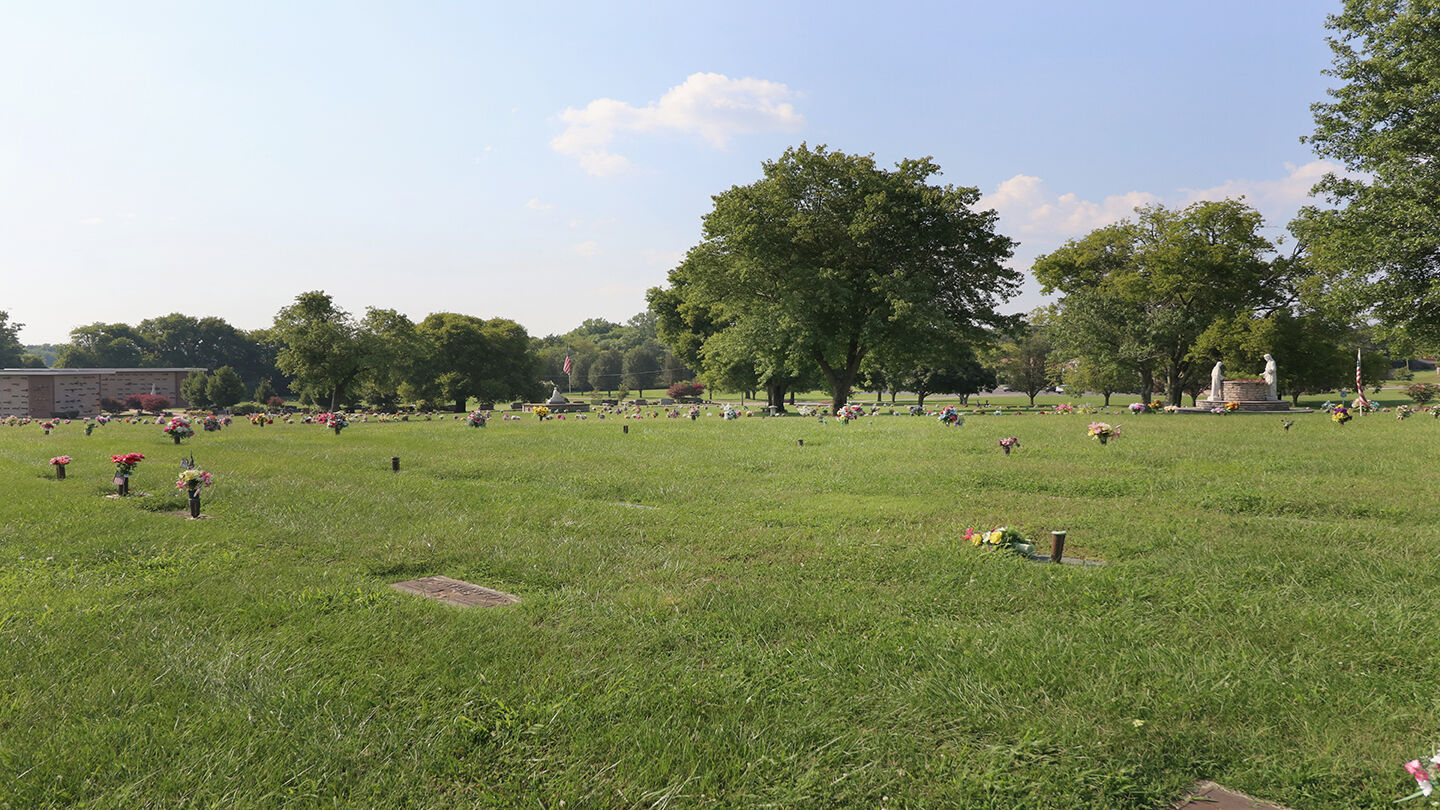 Cemetery grounds at Hermitage Funeral Home & Memorial Gardens