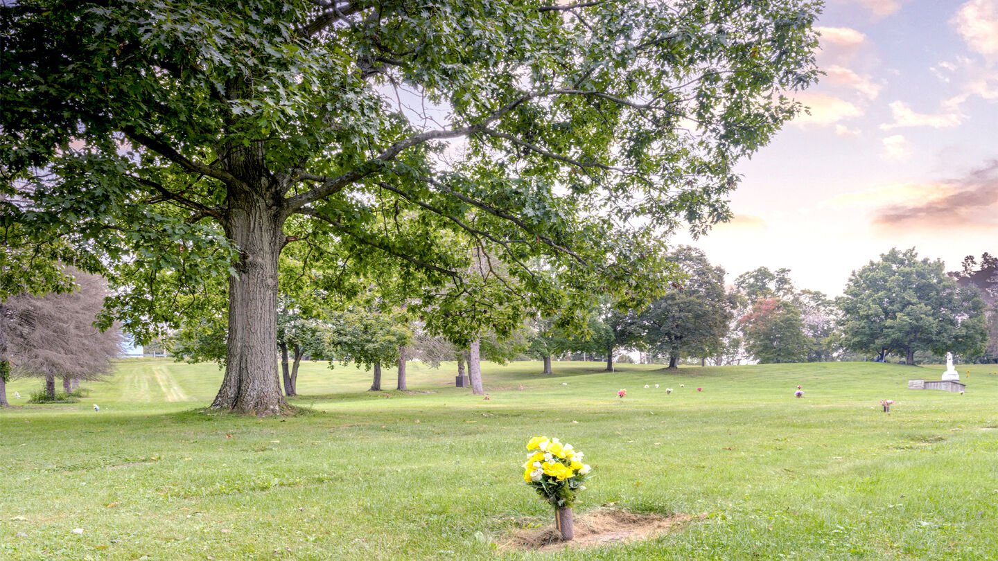 Cemetery grounds at Saul-Gabauer Funeral Home & Sylvania Hills Memorial Park