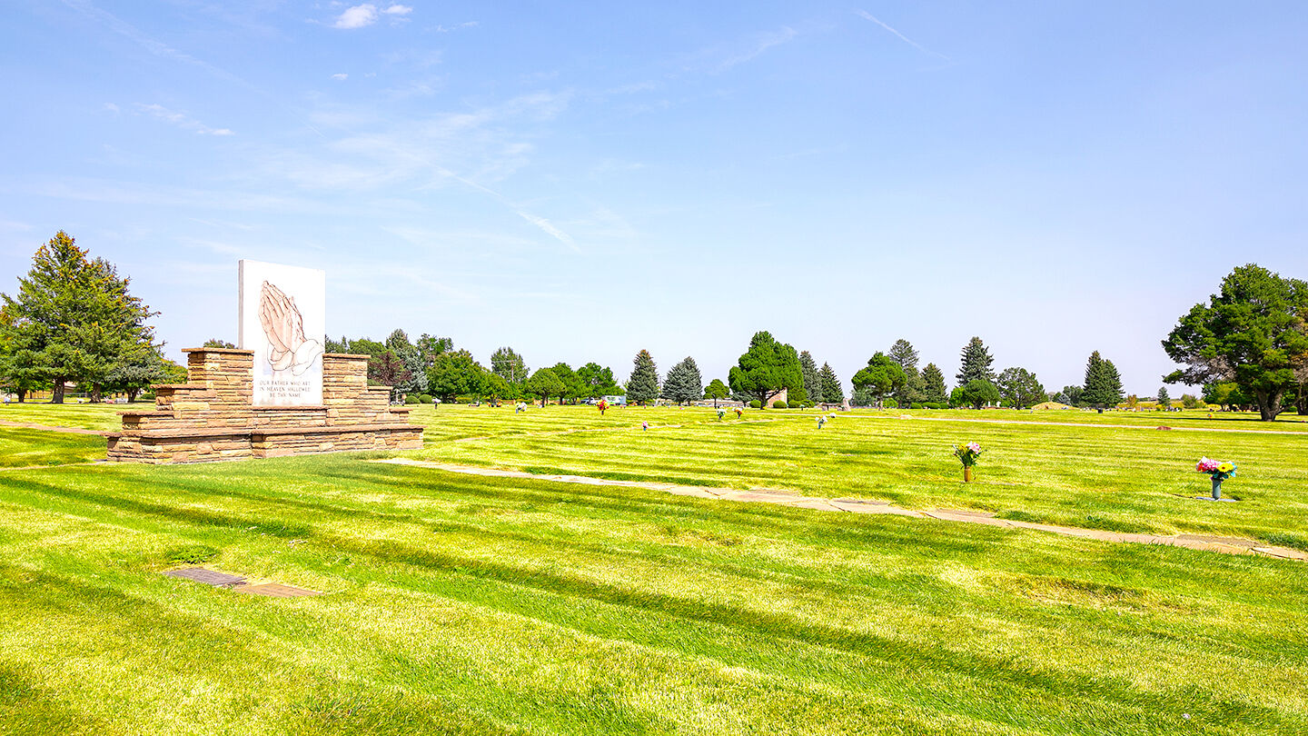 Unique features at Mountain View Memorial Park