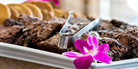 Catering display at Crist Mortuary & Cremation & Mountain View Memorial Park