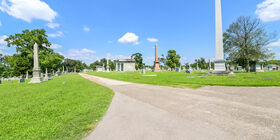 Cemetery grounds at Mount Olivet Funeral Home & Cemetery