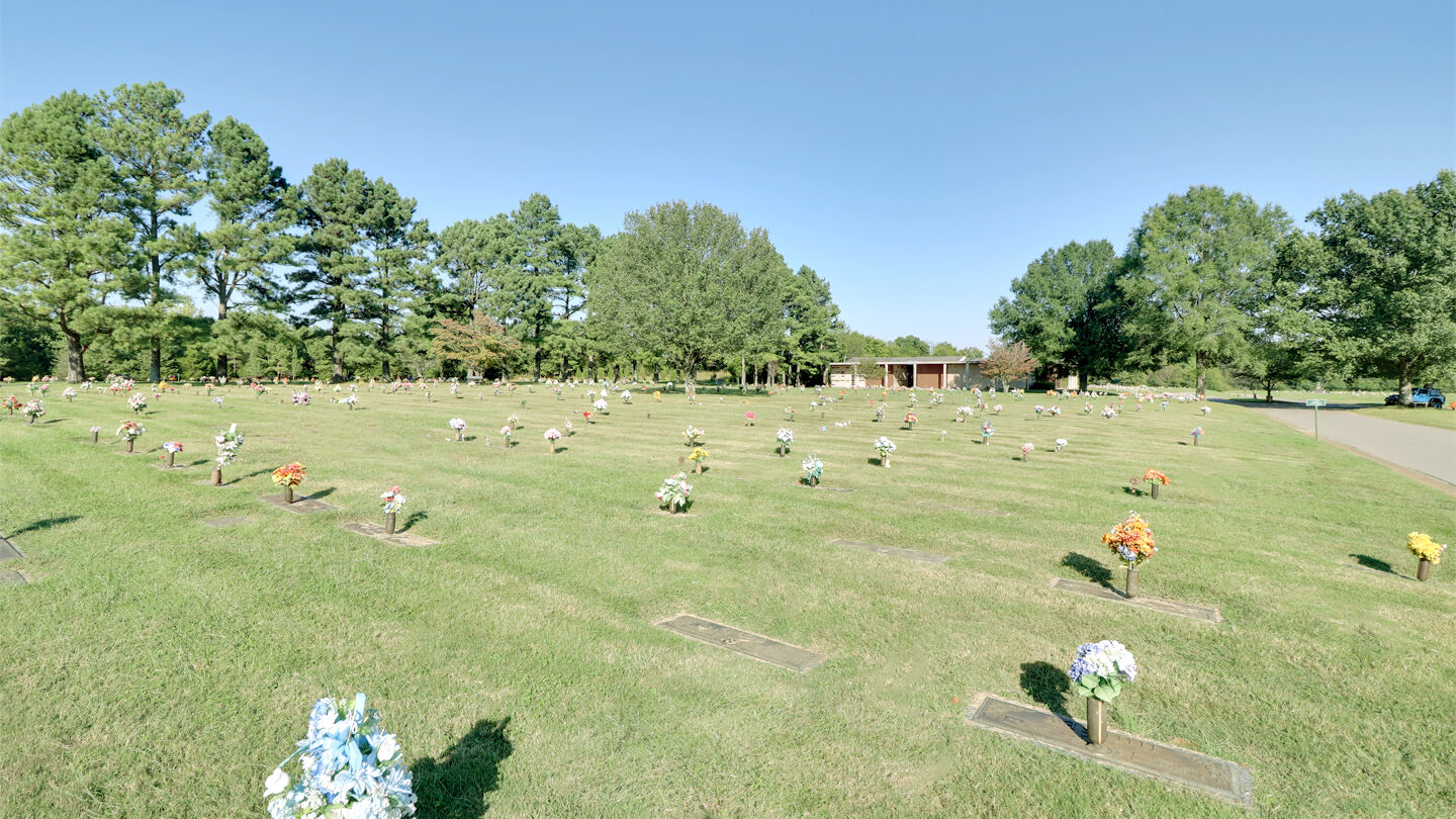 Cemetery grounds at Roselawn Funeral Home & Memorial Gardens