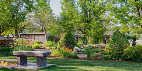 Cremation garden at Olinger Hampden Mortuary, Cremation & Cemetery