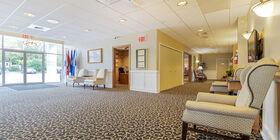 Lobby at Casey McCallum Rice South Shore Funeral Home