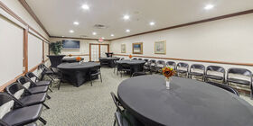 Basic reception venue at Bill Eisenhour Funeral Home