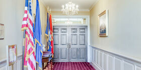 Lobby at O. B. Davis Funeral Homes