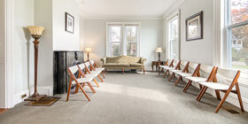 Visitation room at Edward F. Carter Funeral Home