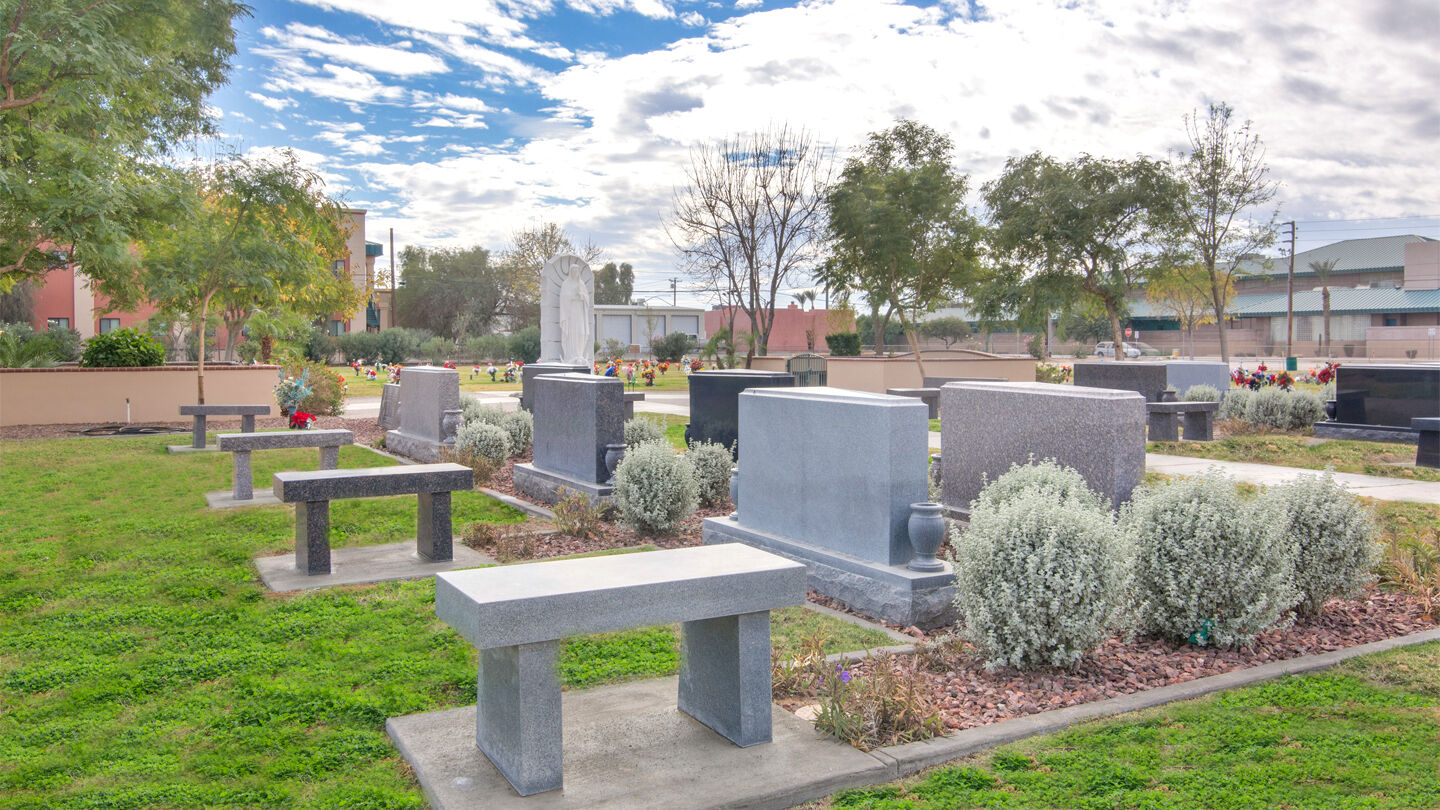 Private/semi-private estates at Johnson Mortuary & Desert Lawn Memorial Park