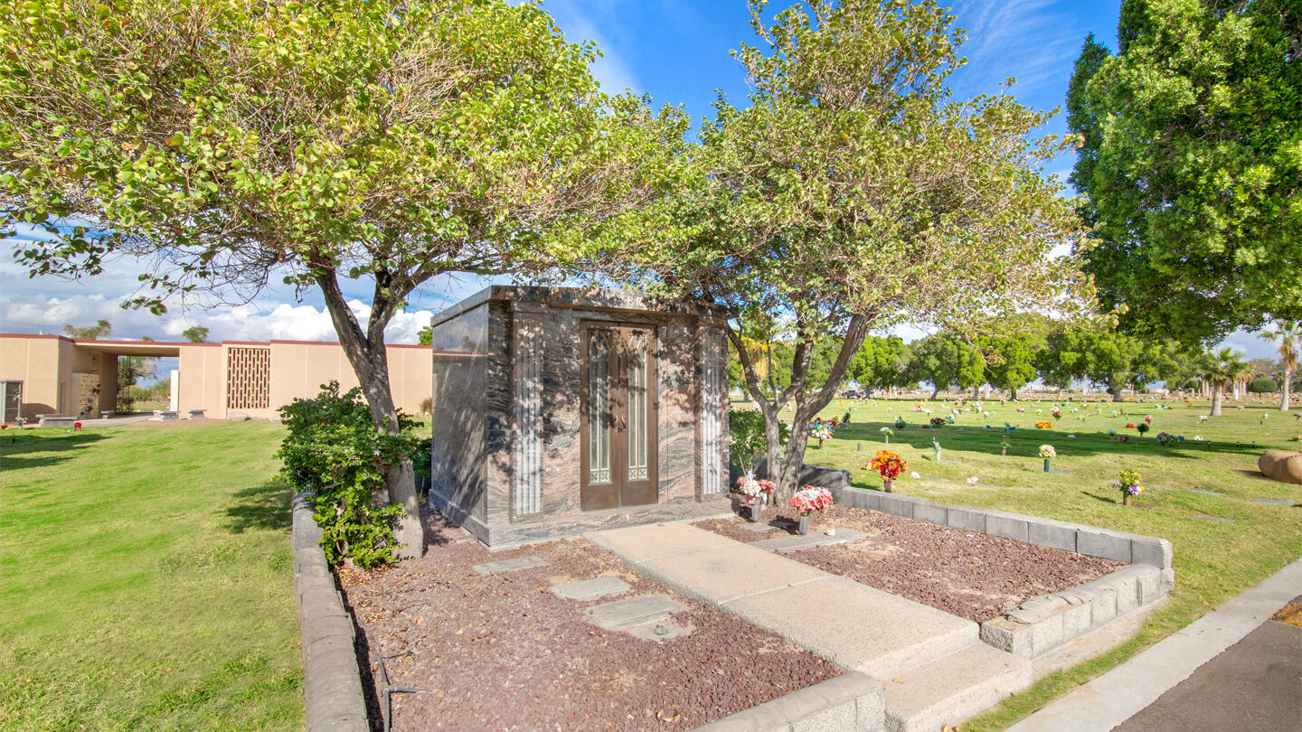 Private/semi-private estate at Johnson Mortuary & Desert Lawn Memorial Park