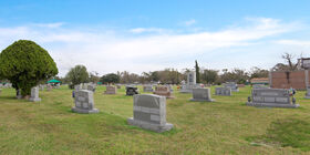 Cemetery grounds at Golden Gate Cemetery