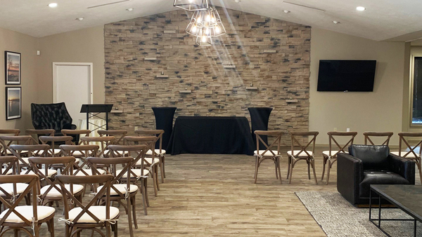 Chapel area at Cunnick-Collins Life Celebration Center