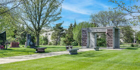 Cremation garden at Skyline Memorial Park Cemetery