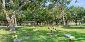 Cemetery grounds at Greenlawn Memorial Park