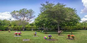 Cemetery grounds at Caballero Rivero Woodlawn West