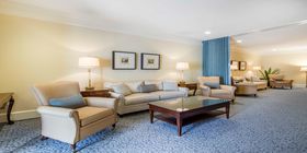 Sitting area at Mackey Mortuary