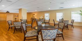 Reception room at Mackey Mortuary