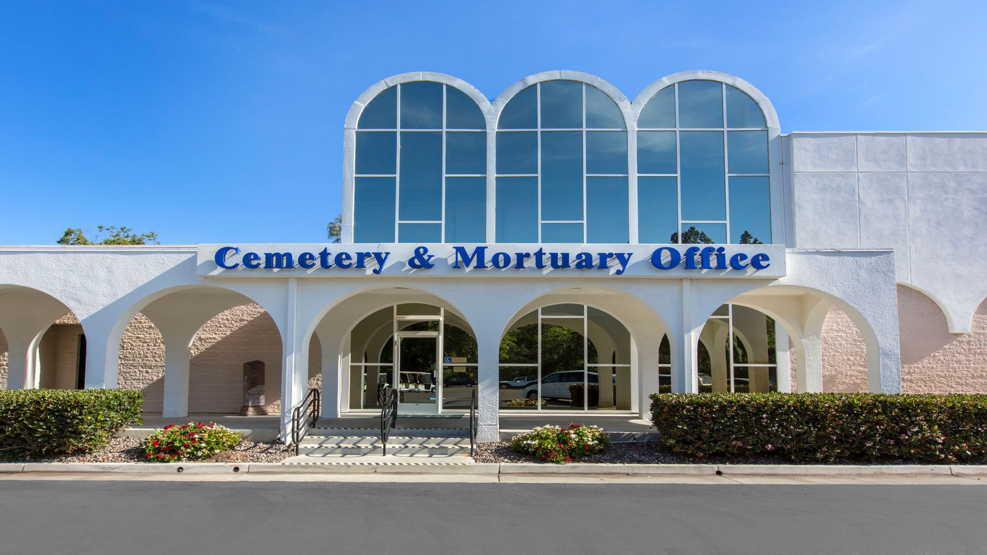Front exterior at El Camino Memorial Park