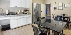 Kitchen area at Chapel Hill Funeral Home and Memorial Gardens