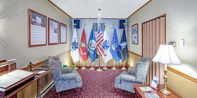 Sitting area at Bennett and Houser Funeral Home, Inc.