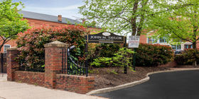 Signage at John M. Taylor Funeral Home