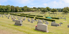 Cemetery grounds at Vogler Funeral & Cremations at Forsyth Memorial Park