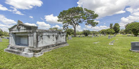 Cemetery grounds at Myrtle Hill Memorial Park
