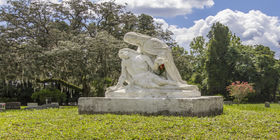 Special landscaping feature at Myrtle Hill Memorial Park