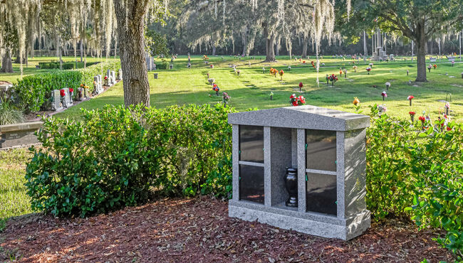 Cremation garden at Forest Lawn Funeral Home & Memory Gardens
