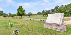 Cemetery grounds at Caughman-Harman Funeral Home - West Columbia Chapel & Southland Memorial Gardens