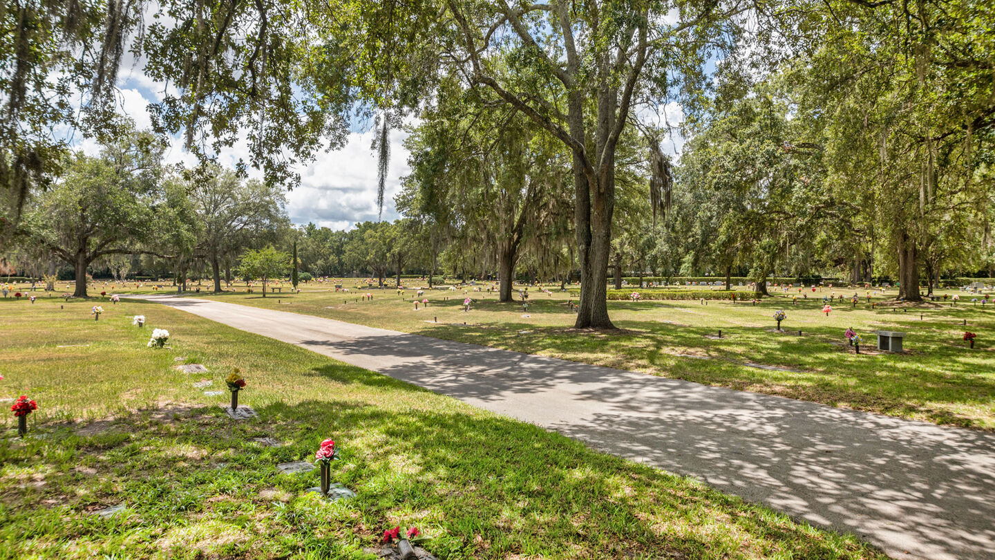 Cemetery grounds at Hardage - Giddens Greenlawn Funeral Home and Cemetery