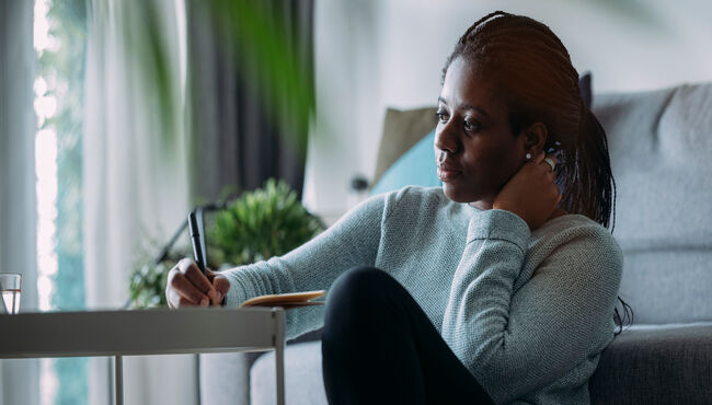 Women reminiscent of memories