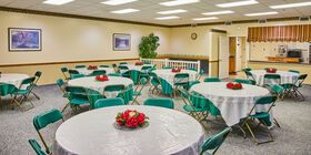 Standard reception venue at Elm Ridge Funeral Home & Memorial Park