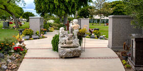 Cremation garden at Harbor Lawn-Mt. Olive Mortuary & Memorial Park