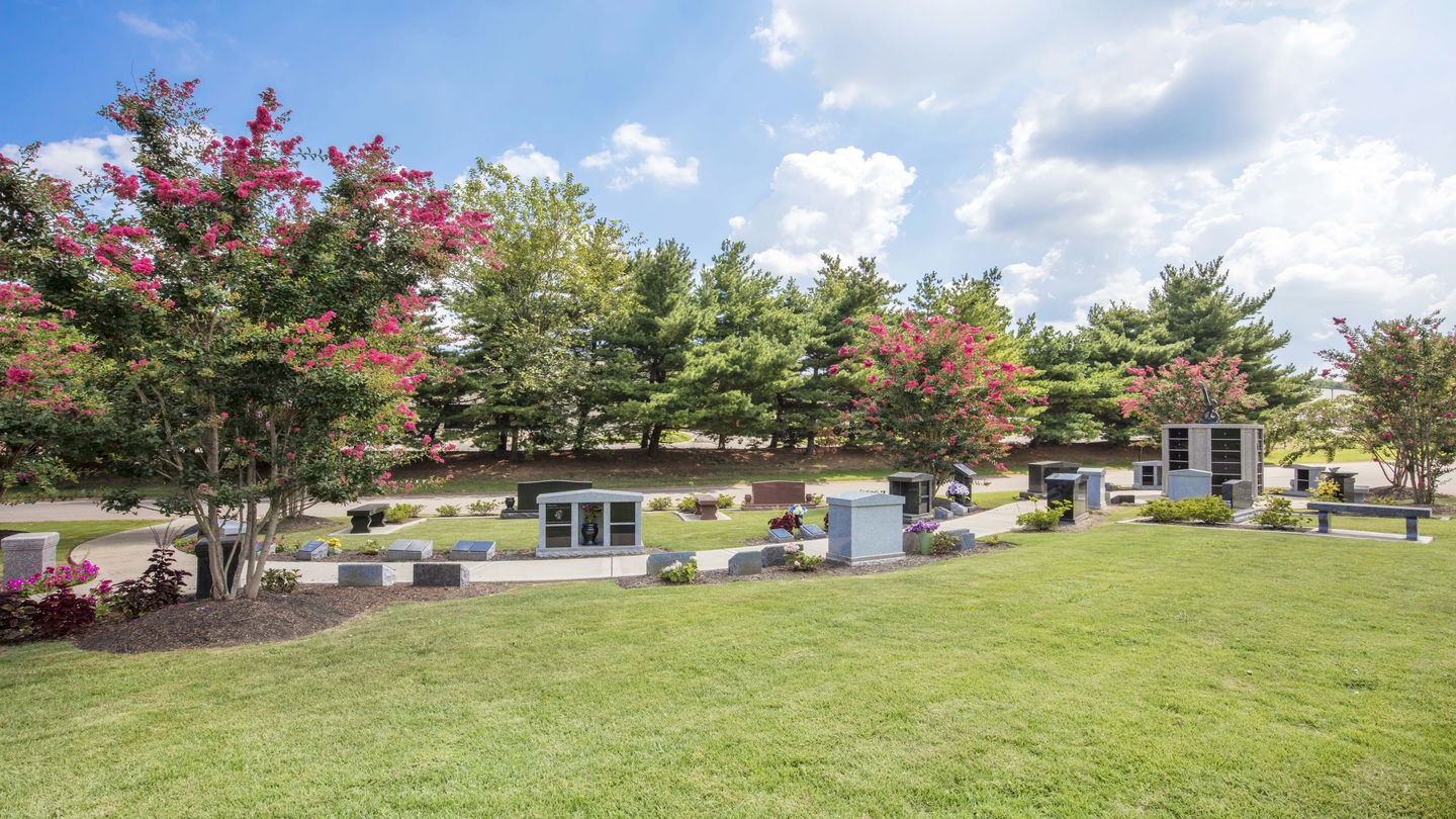 Estate area at Woodlawn Memorial Park