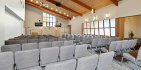 Chapel at Purdy & Kerr with Dawson Funeral Home