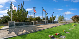 Veterans section at Victor Valley Mortuary & Victor Valley Memorial Park and Mortuary