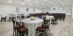 Premium reception venue at Paris Frederick Mortuary & Cremation Service