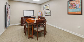 Arrangement room at Erickson-Anderson Mortuary