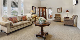 Sitting area at Erickson-Anderson Mortuary