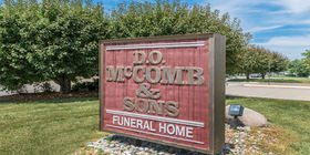 Signage at D.O. McComb & Sons Funeral Homes - Maplewood Park