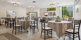 Celebration of life venue for services, gatherings and receptions at Bateman Carroll Funeral Home