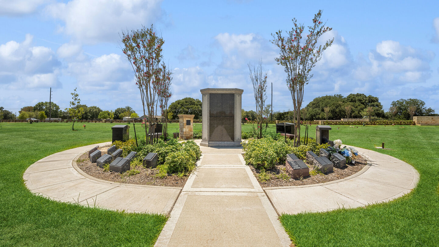 Cremation garden at Forest Park Southwest Cemetery