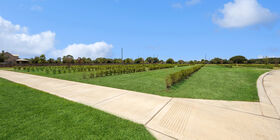 Cemetery grounds at Forest Park Southwest Cemetery