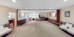 Visitation room at Fillmore & Whitman Funeral Home