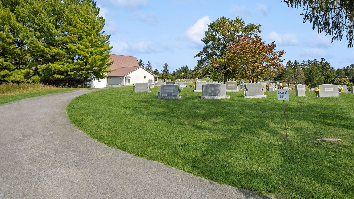 Cemetery grounds at Rosedale Funeral Home & Cemetery