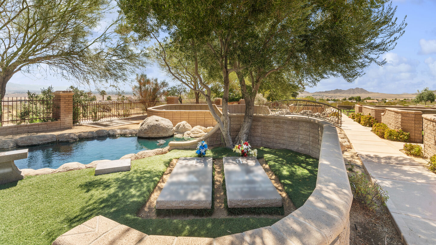 Private/semi-private estate at Sunset Hills Mortuary & Memorial Park