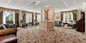 Sitting area at Ellers Mortuary