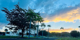 Cemetery grounds at Cementerio y Crematorio Del Angel Porta Coeli