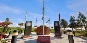 Sección de veteranos en Funeraria Del Angel Hillcrest & Hillcrest Memorial Park