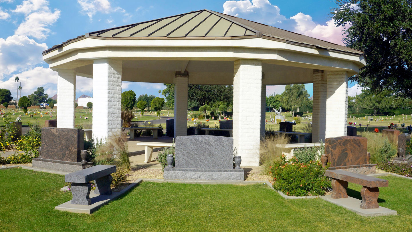Estate area at Green Acres Mortuary & Cemetery